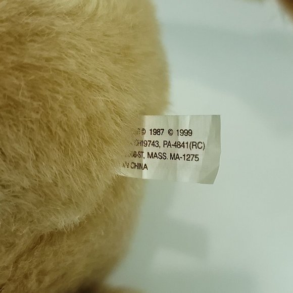 Logo Bear Lion Plush Stuffed Animal Toy 16” Brown White Tan Short Main Large - Picture 5 of 5